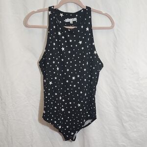 Gaze Starry Black Bodysuit